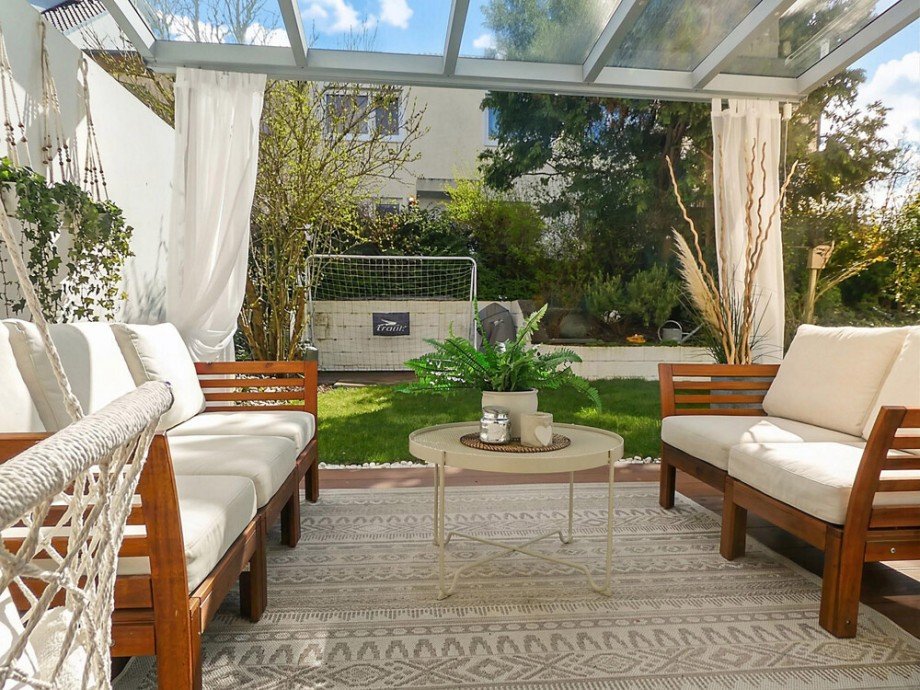 �berdachte Terrasse Reihenhaus Asperg