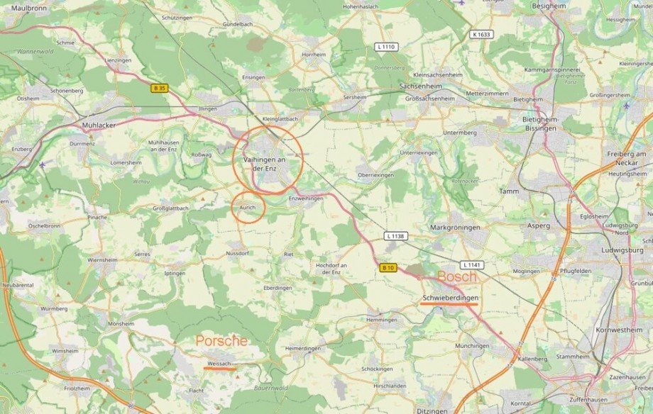 Karte_macro2 Einfamilienhaus Vaihingen an der Enz / Aurich