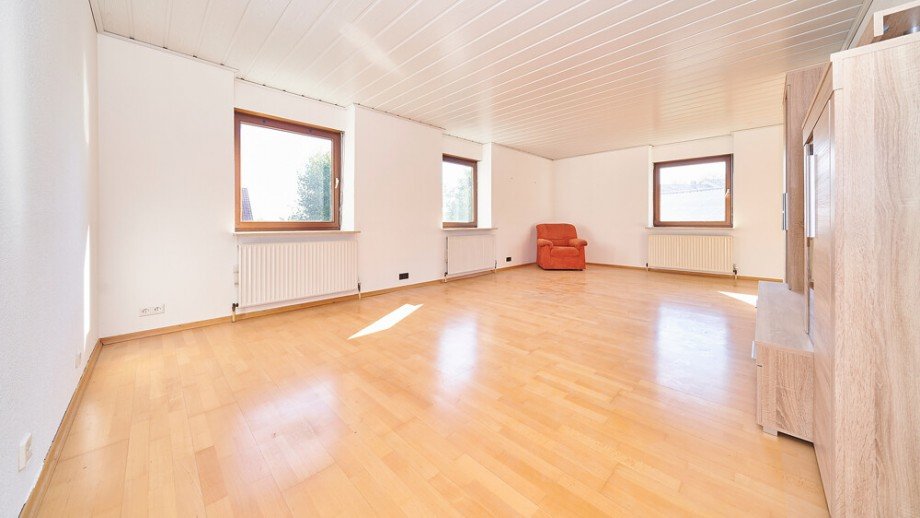 Lichtdurchfluteter Wohn-Essbereich Etagenwohnung Ingersheim / Kleiningersheim