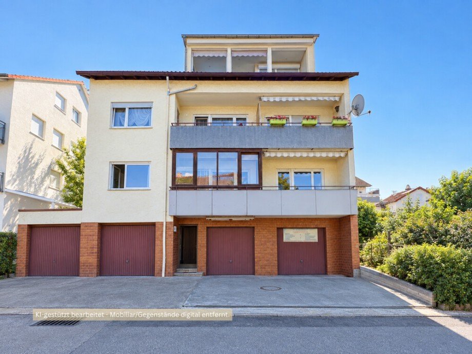 Au�enansicht Etagenwohnung Mundelsheim