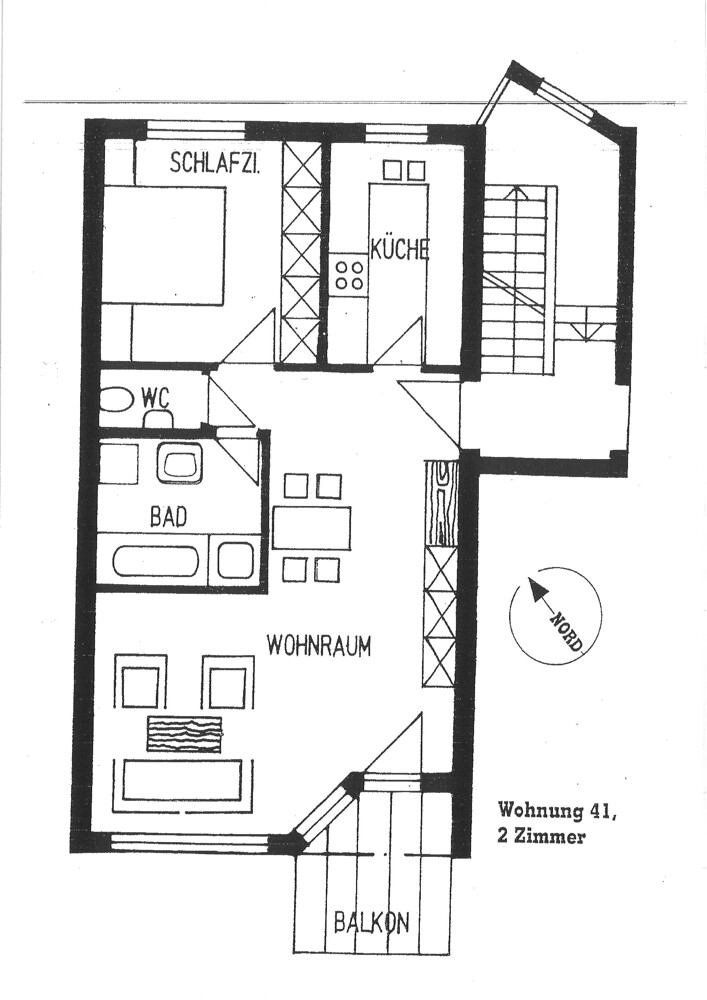  Etagenwohnung Freiberg am Neckar