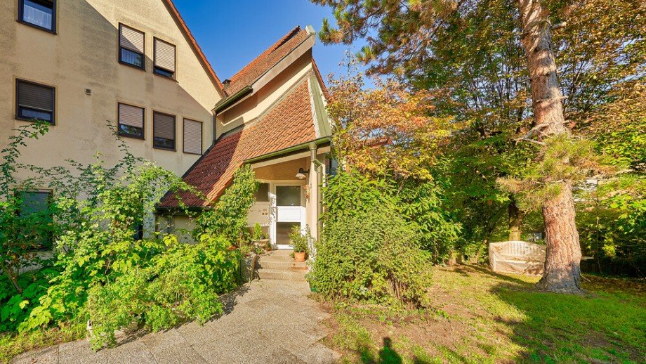 Hauseingang Maisonettewohnung Freiberg am Neckar