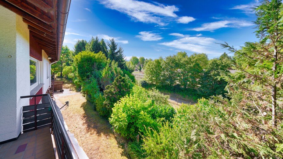 EG Balkon Aussicht Chalet Remseck am Neckar