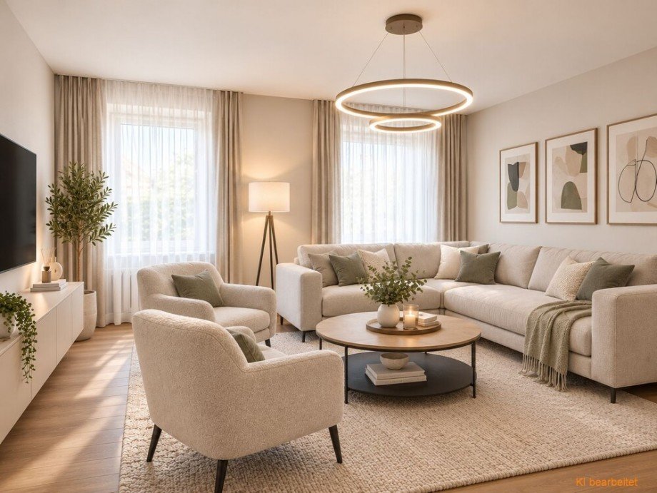 OG Wohnzimmer_ai Einfamilienhaus Vaihingen
