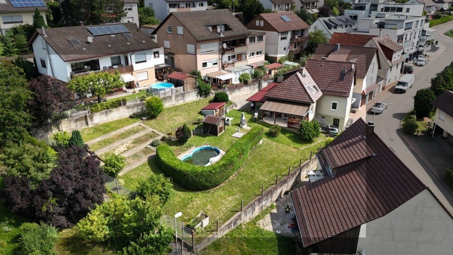 Ansicht von oben Einfamilienhaus Niefern-�schelbronn / �schelbronn