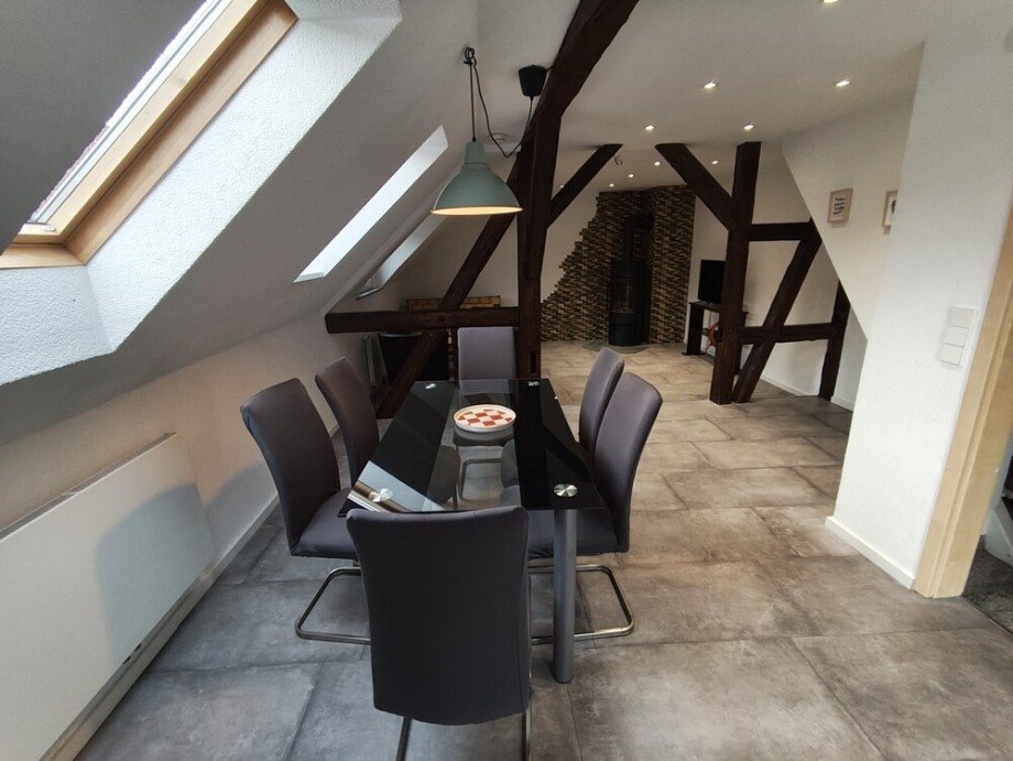 Esszimmer DG Mehrfamilienhaus Ludwigsburg / Pflugfelden