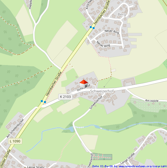 Lageplan Doppelhaush�lfte W�stenrot / Schweizerhof