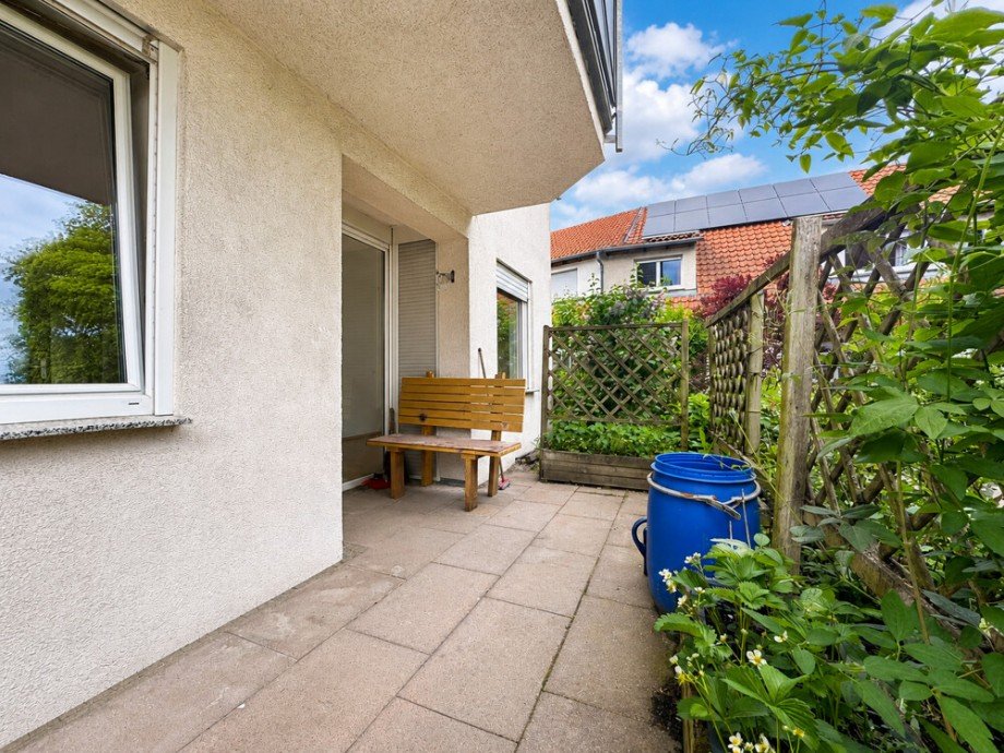 Terrasse Erdgeschosswohnung Oppenweiler