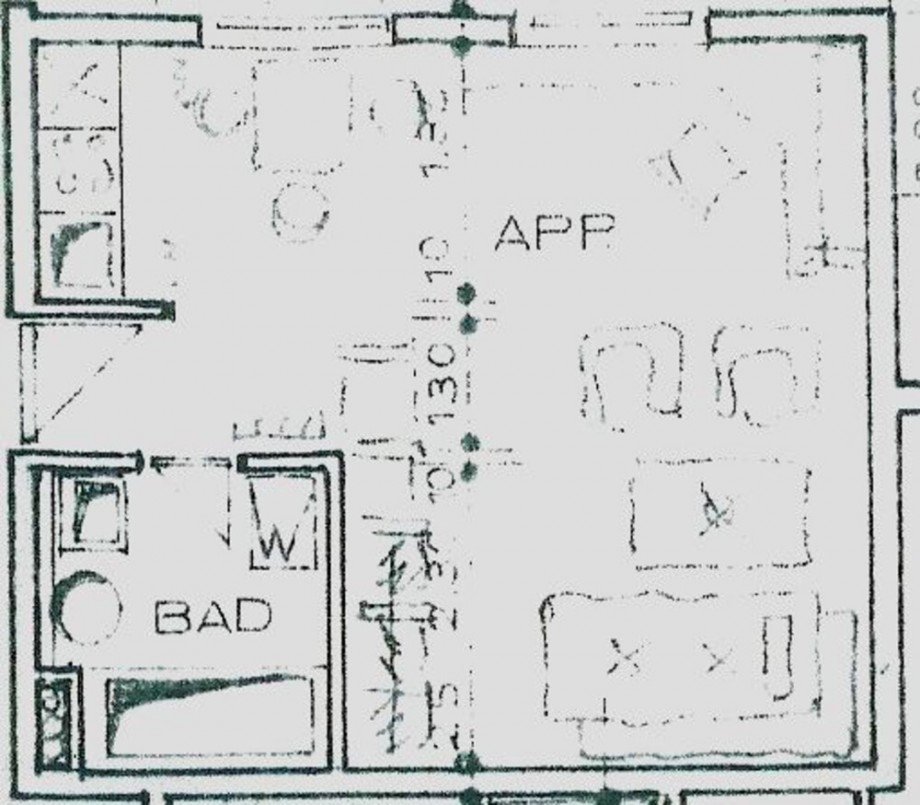 Grundriss Etagenwohnung Ludwigsburg
