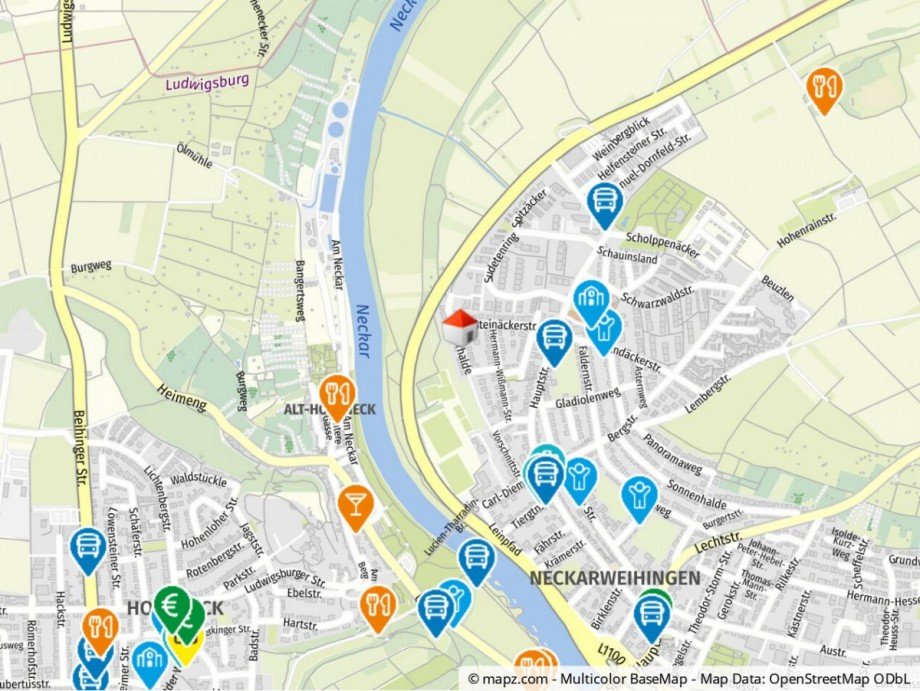  Erdgeschosswohnung Ludwigsburg / Neckarweihingen