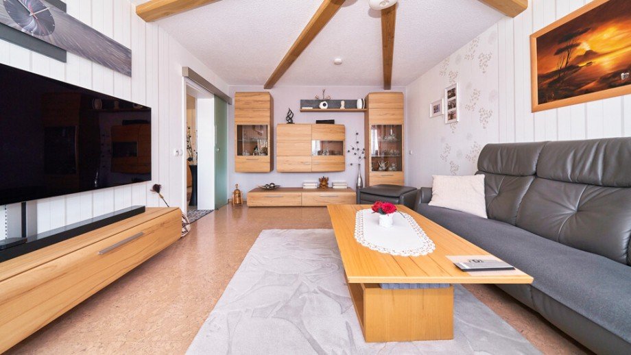 Wohnzimmer Etagenwohnung Gro�bottwar