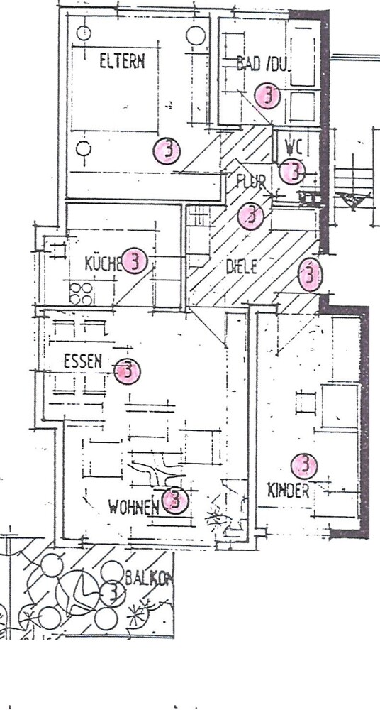 Grundriss Etagenwohnung Murr