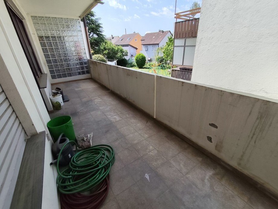 Balkon Erdgeschosswohnung Kornwestheim