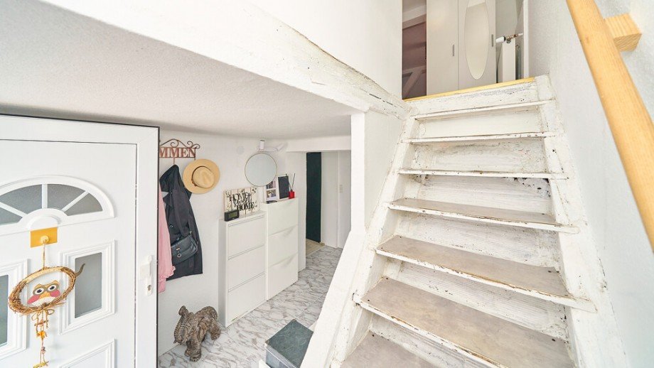 Treppe_zu_DG Einfamilienhaus Pleidelsheim