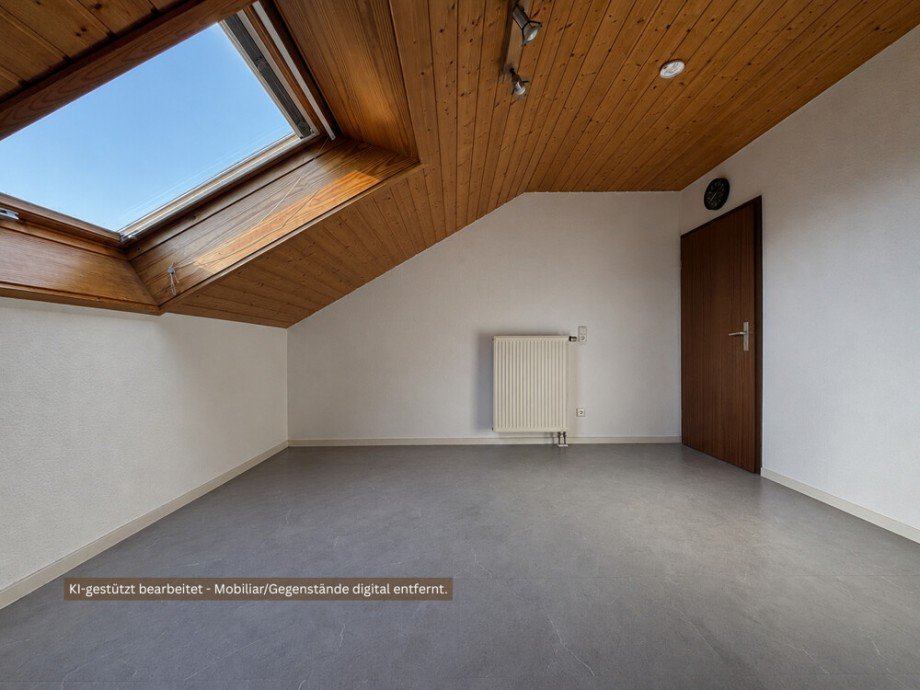 Schlafzimmer Dachgeschosswohnung Mundelsheim