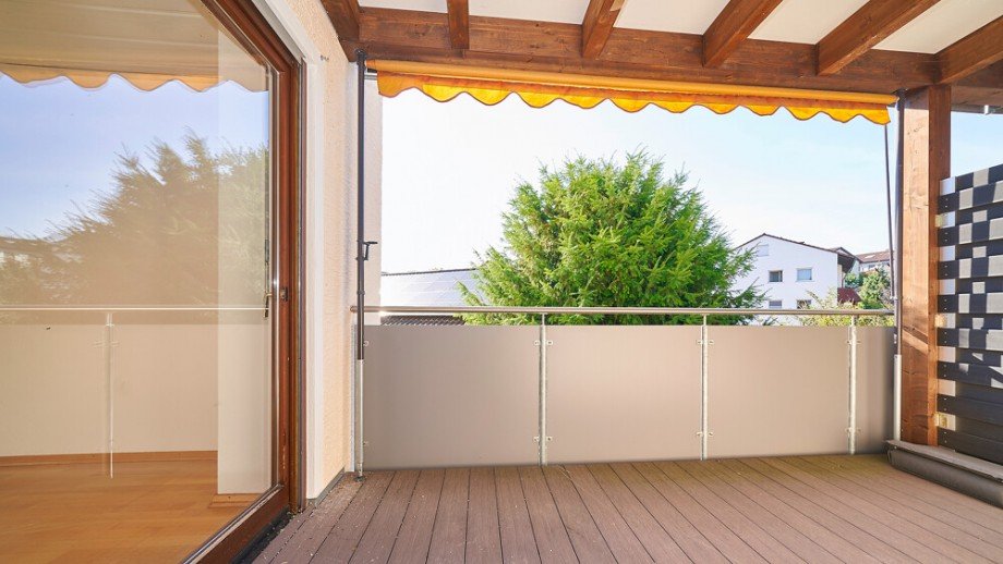 Balkon mit herrlicher Aussicht Etagenwohnung Ingersheim / Kleiningersheim