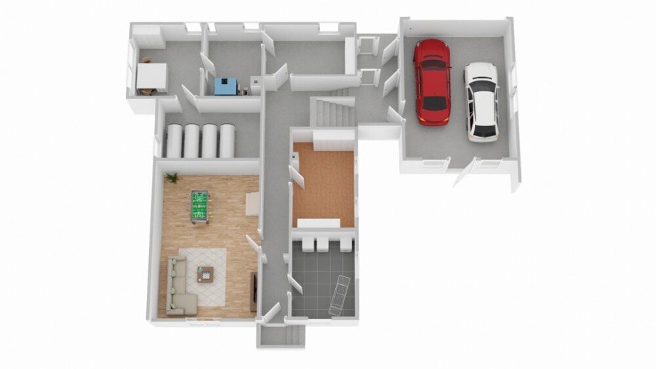 Grundriss_Untergeschoss Einfamilienhaus B�nnigheim