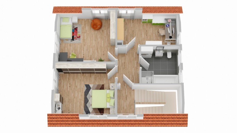 Grundriss_OG Einfamilienhaus Sersheim