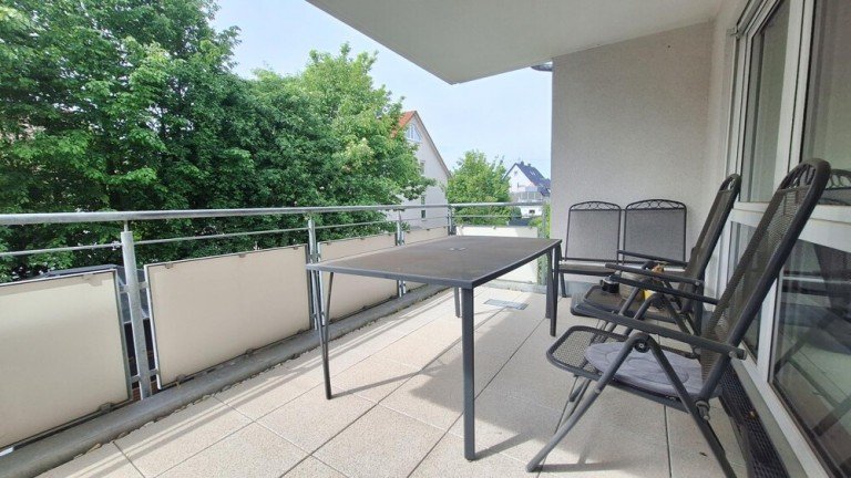 Balkon-Paradies - Entspannung pur mit Blick ins Gr�ne Ludwigsburg Erdgeschosswohnung Naturidyll trifft Wohngenuss: Ruhe-Oase im gr�nen G�rtel von Ludwigsburg