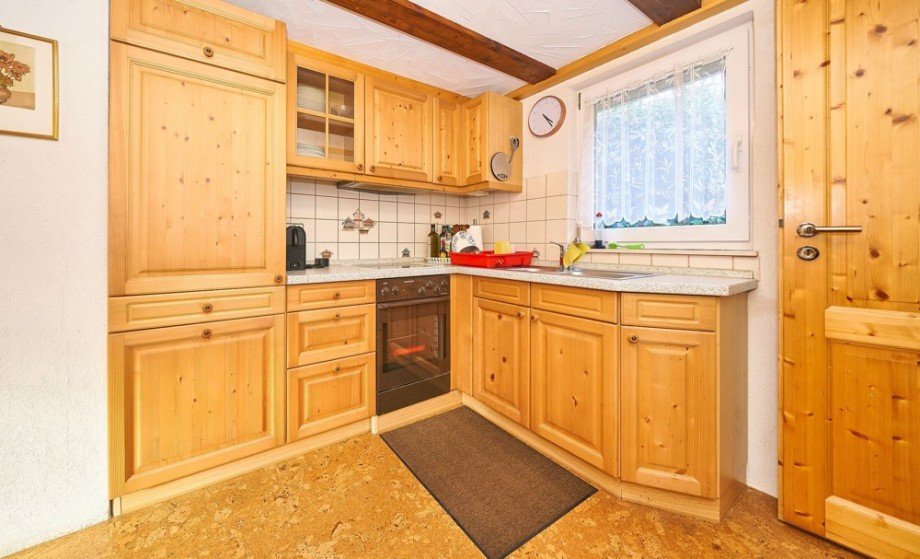 Haus 1 - K�che im EG. Zweifamilienhaus Mundelsheim