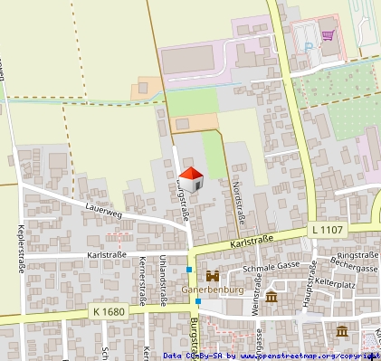 Lageplan Einfamilienhaus B�nnigheim