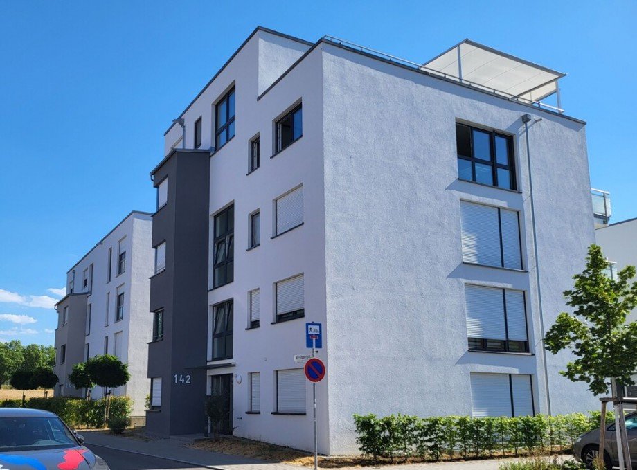 Au�enansicht_vorne Etagenwohnung Fellbach / Schmiden