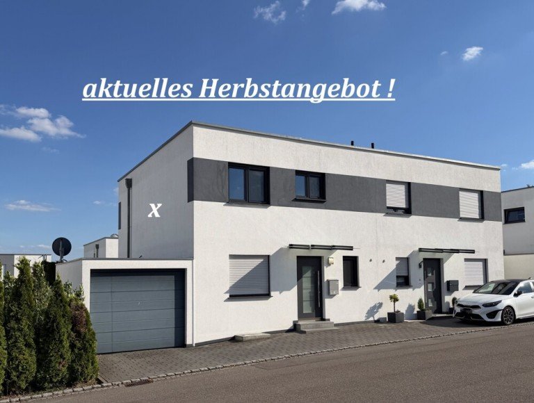 unser neues Zuhause ... Abstatt Doppelhaush�lfte *** Traum in Wei� ... neuwertigeEinfamilien-Doppelhaush�lftemit hochwertiger Ausstattung ! ***