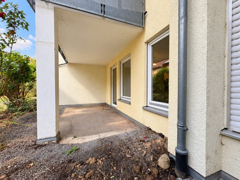 Terrasse Erdgeschosswohnung Bad Wimpfen