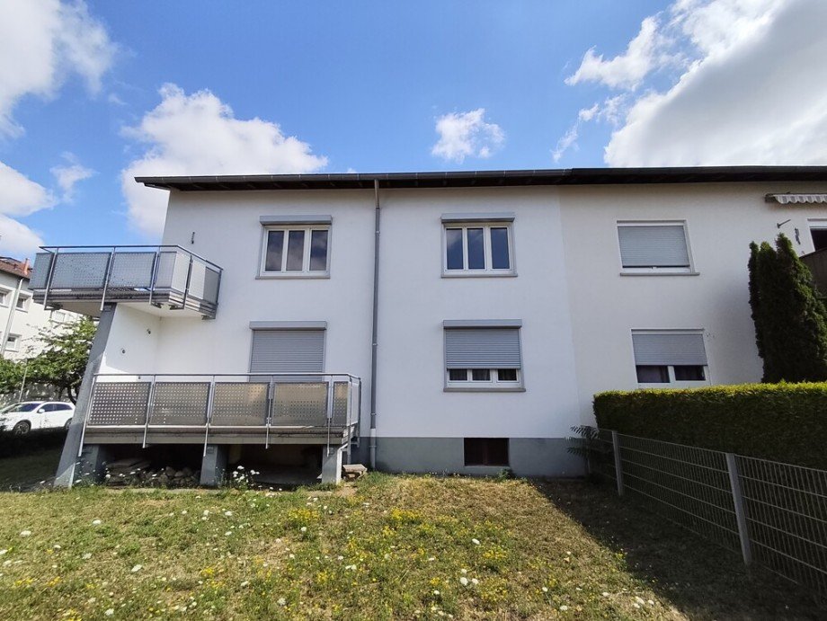 S�dseite Doppelhaush�lfte Kornwestheim
