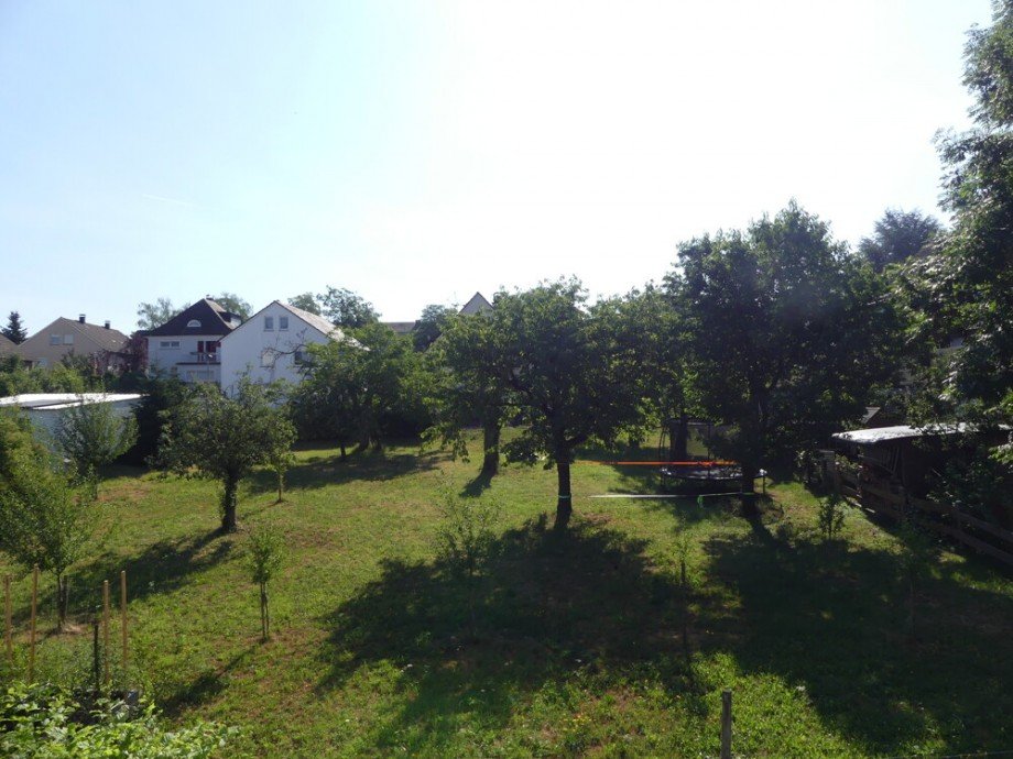 OG: Ausblick Dachterrasse Doppelhaush�lfte Marbach