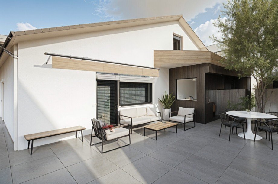 OG_Terrasse - KI Einfamilienhaus Vaihingen an der Enz / Aurich