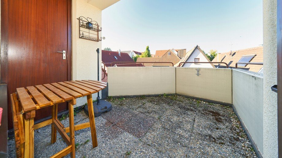 Balkon Maisonettewohnung Freiberg am Neckar