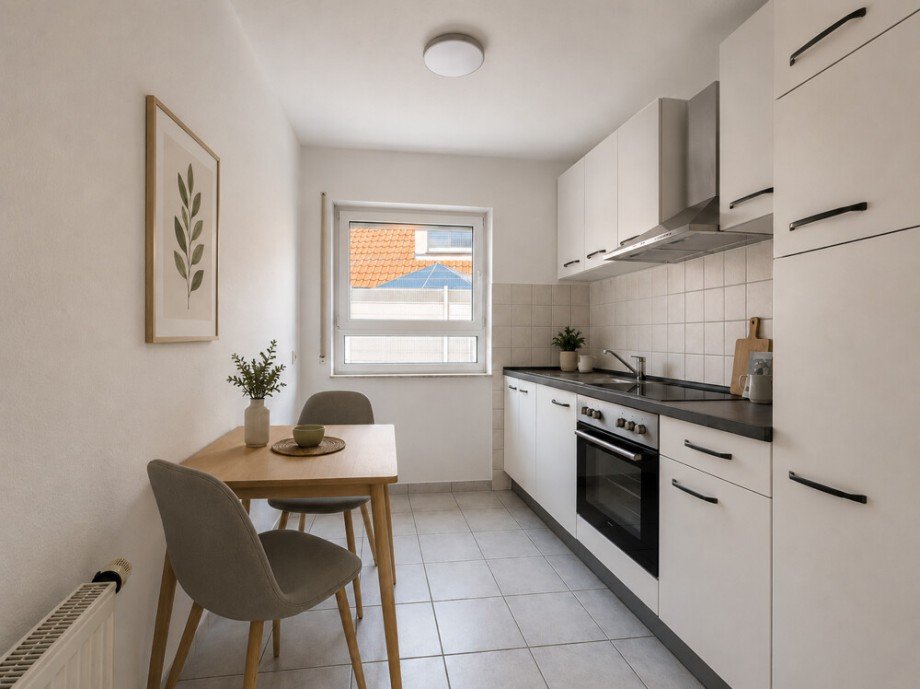 K�che_virtuell eingerichtet Erdgeschosswohnung Oppenweiler
