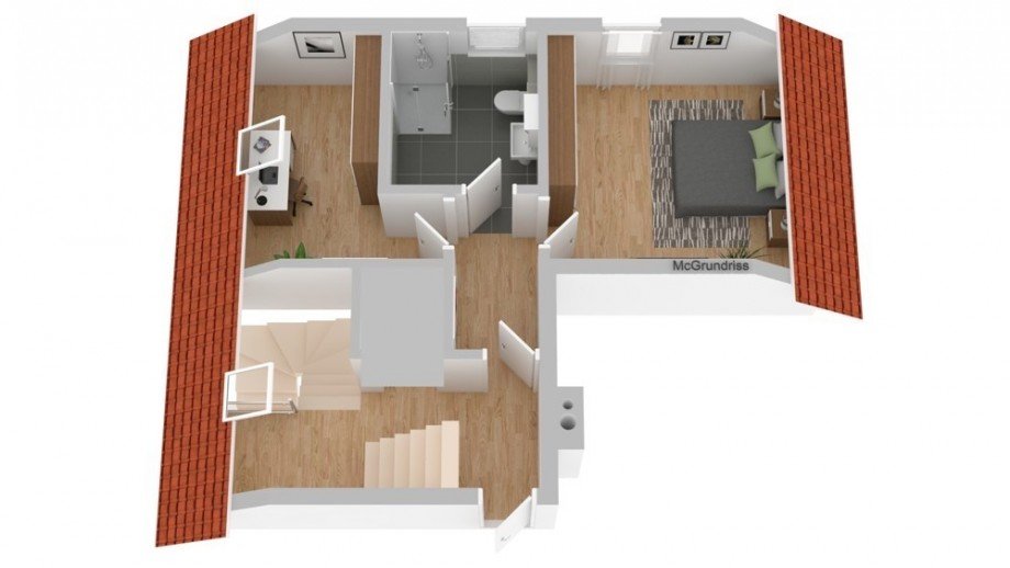 Obergeschoss Chalet Sersheim