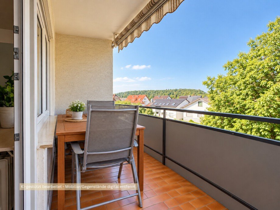 Balkon 2 Etagenwohnung Mundelsheim