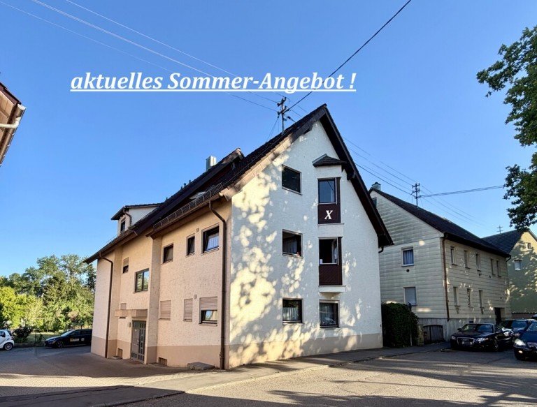 DG-Whg. - oben rechts Heilbronn / Frankenbach Dachgeschosswohnung 3... 2... 1... meins! - sehr gepflegte 2 Zi.-Balkonwohnung in ruhiger Lage ...