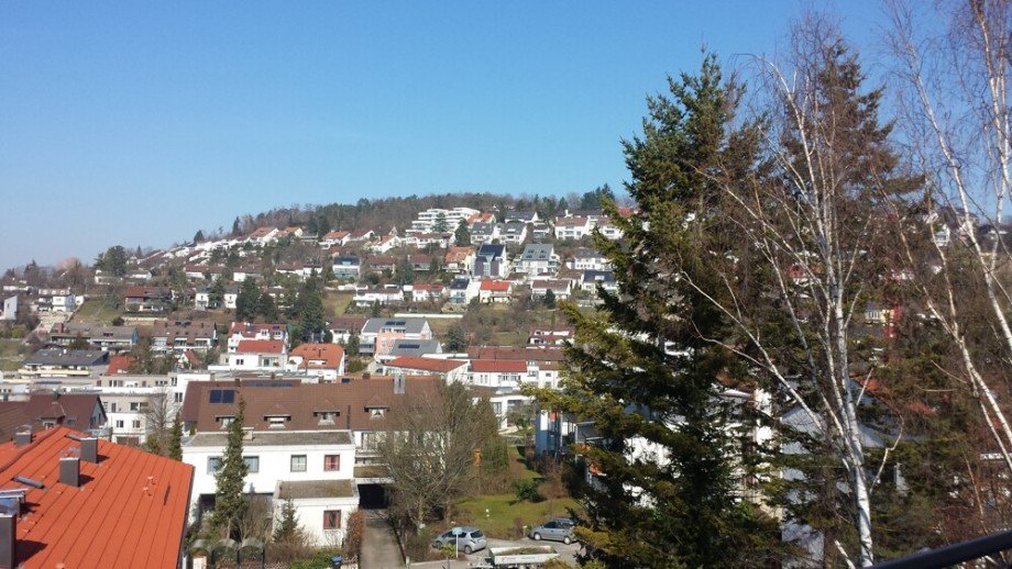 Aussicht Dachgeschosswohnung Leonberg