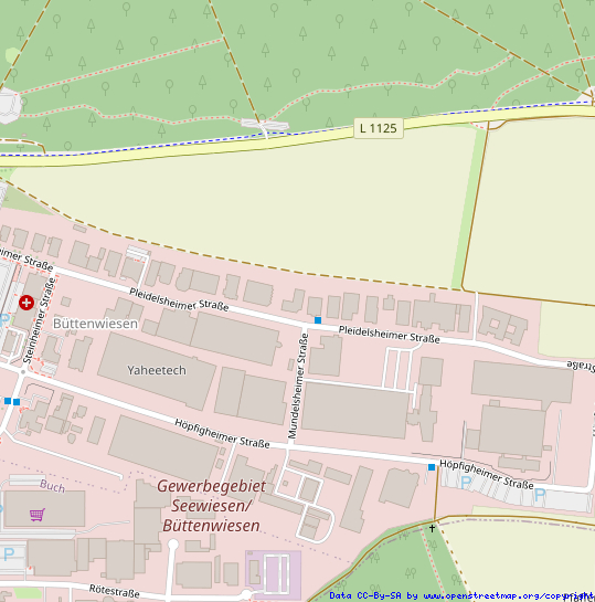 Lageplan B�rofl�che Bietigheim-Bissingen