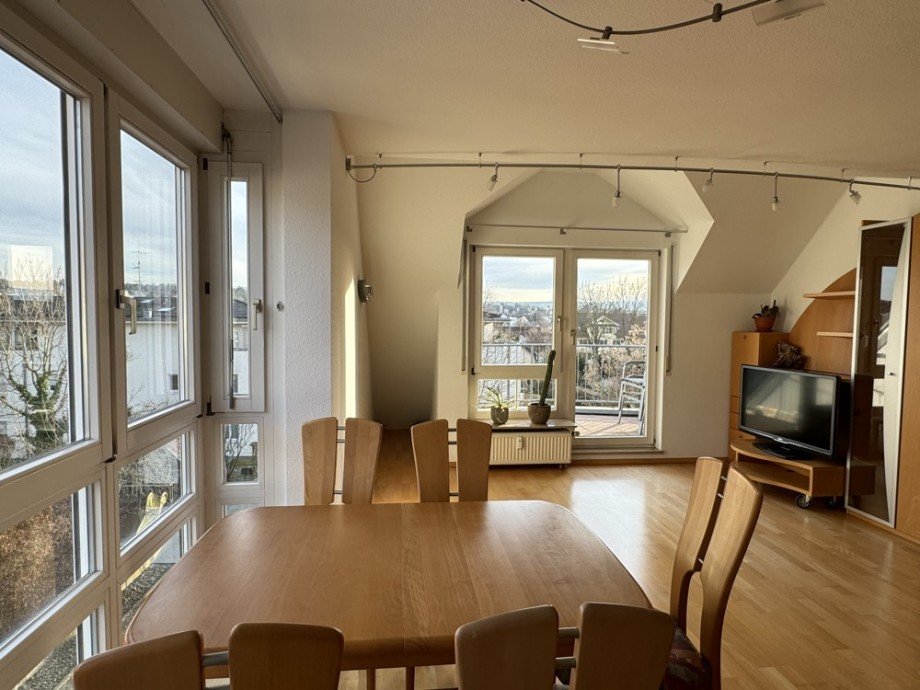 Wohn- Essbereich Maisonettewohnung Korntal-M�nchingen