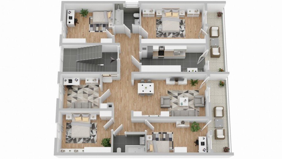 Grundriss Etagenwohnung Asperg