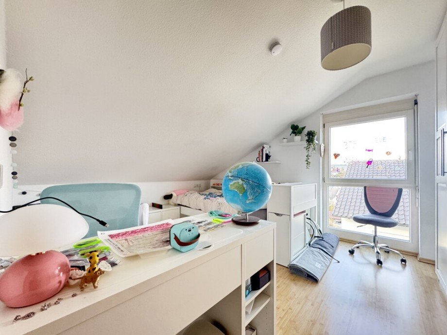 Schlafzimmer Dachgeschosswohnung Oberstenfeld