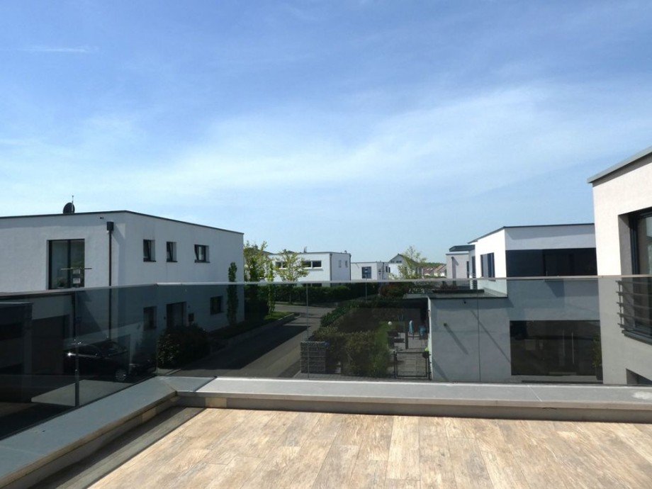 Blick von der Terrasse Etagenwohnung Neckarsulm / Amorbach