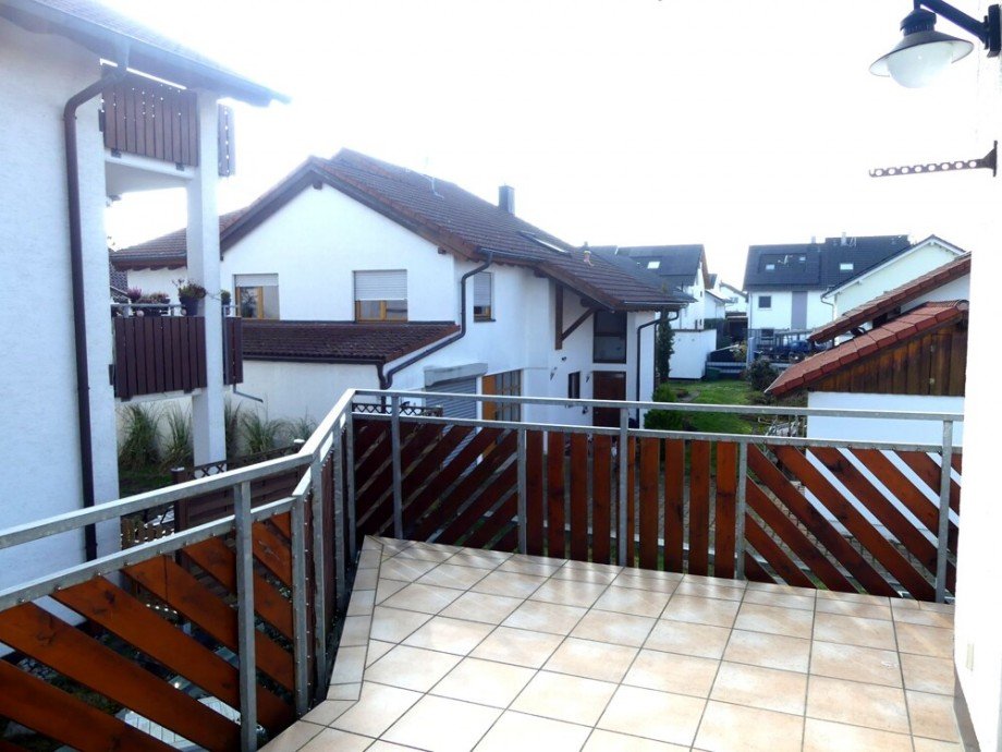 Sonniger Balkon Etagenwohnung Murr