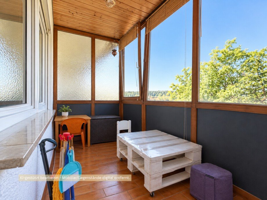 Balkon 1 Etagenwohnung Mundelsheim
