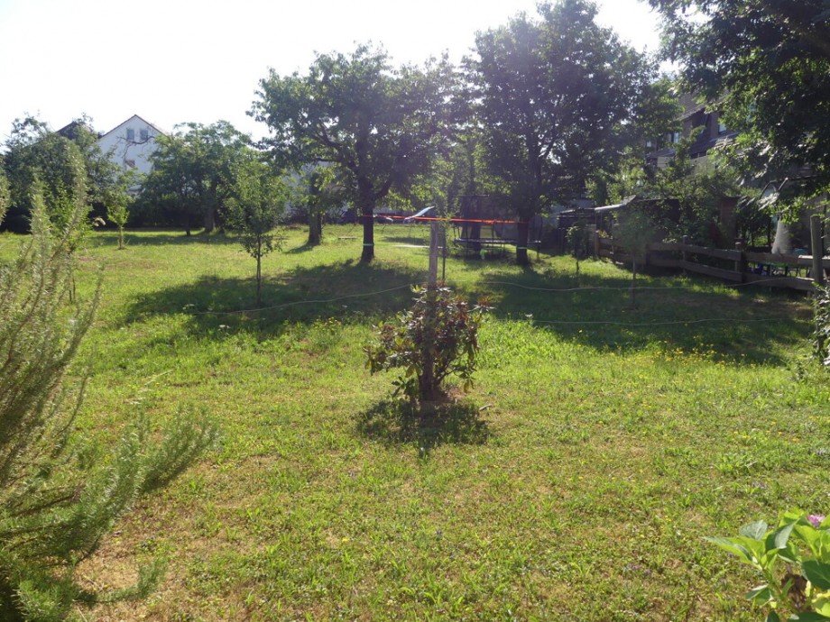 Garten Doppelhaush�lfte Marbach