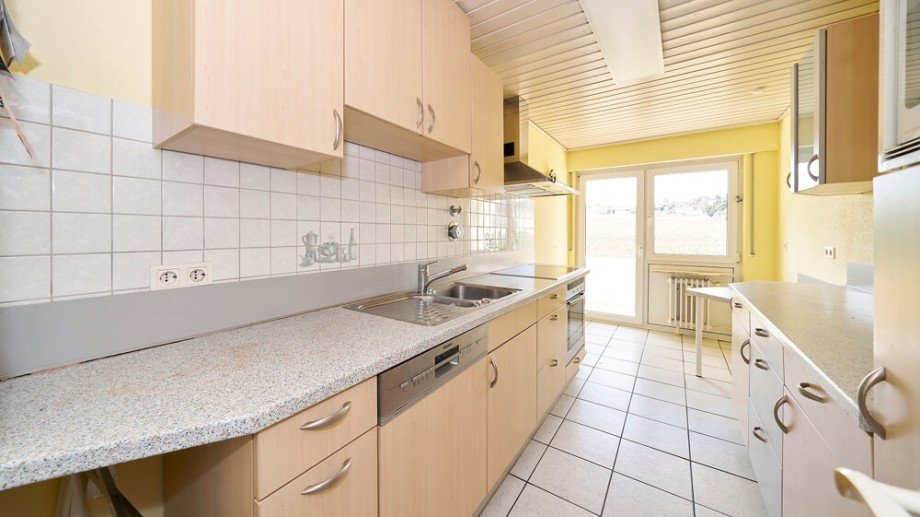 1_OG_2-Zi-Whg_K�che_02 Etagenwohnung Asperg