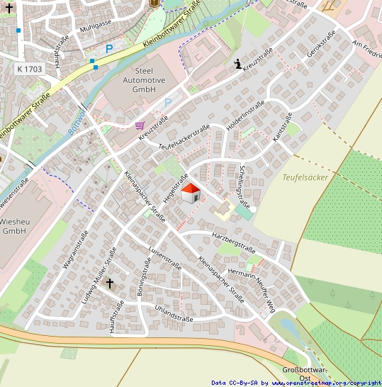 Lageplan Etagenwohnung Gro�bottwar