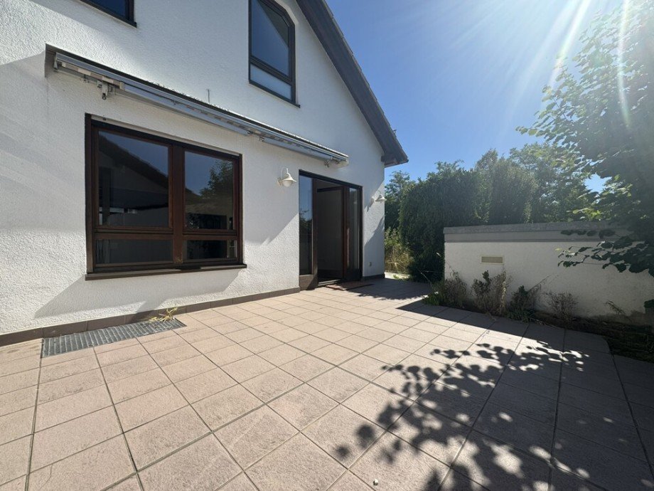 Terrasse Doppelhaush�lfte Abstatt