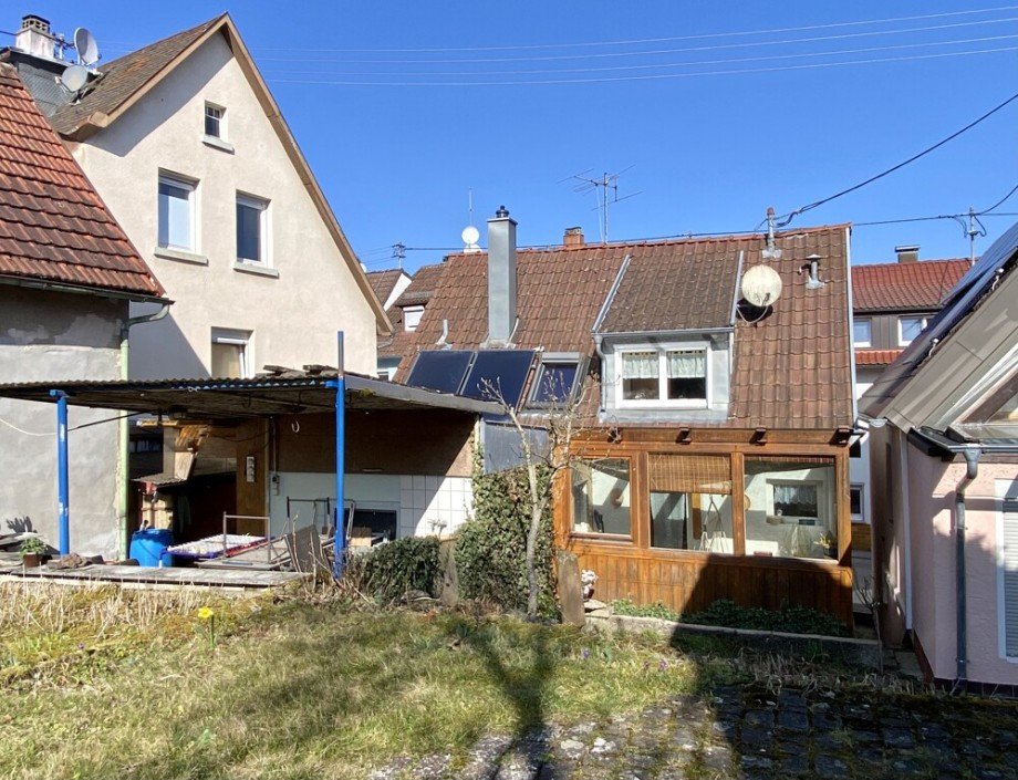 Blick auf Haus von S�den ... Einfamilienhaus Aspach