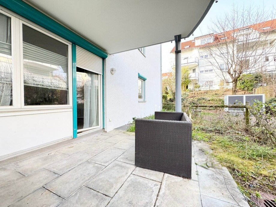 Terrasse Erdgeschosswohnung Marbach am Neckar